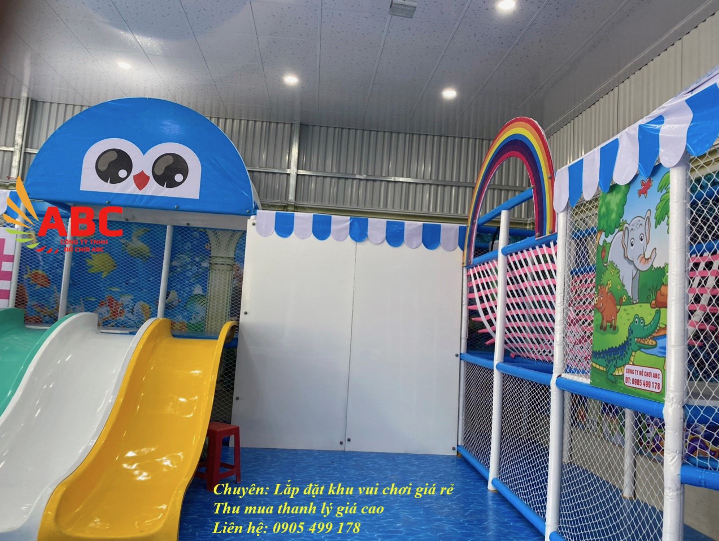 Mô hình Kids Cafe Thiết kế và Lắp đặt Khu vui chơi