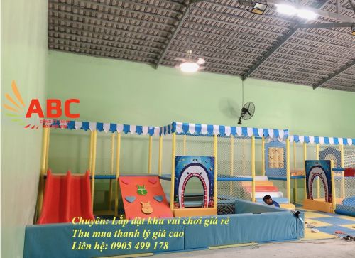 Khu vui chơi liên hoàn cho Kids Cafe