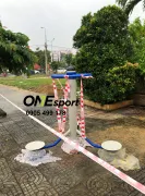 Thiết bị xoay eo 3 người tập ngoài trời