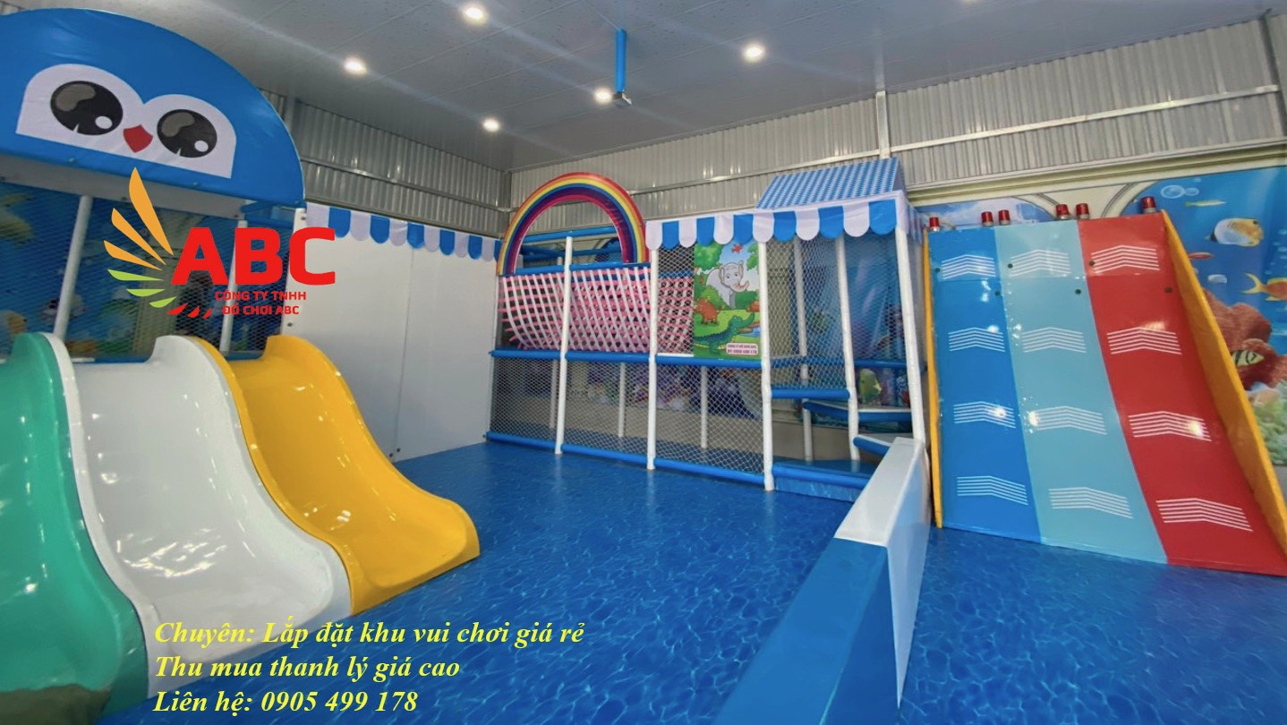 Thiết kế thi công khu vui chơi trẻ em trong nhà mới - hiện đại