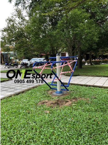 Thiết bị xà kép 2 tầng ngoài trời