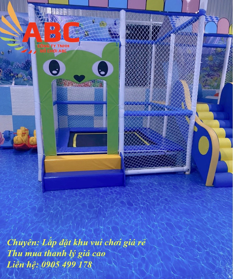 Chuyên thi công thiết kế khu vui chơi trẻ em