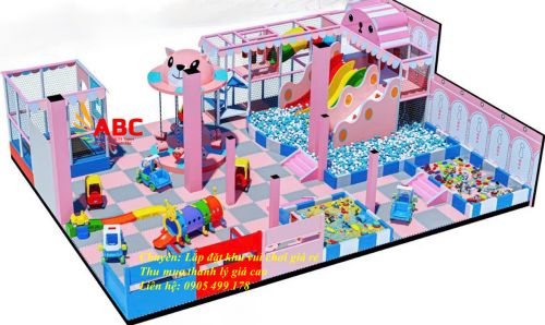 Lắp đặt khu vui chơi trẻ em liên hoàn hiện đại