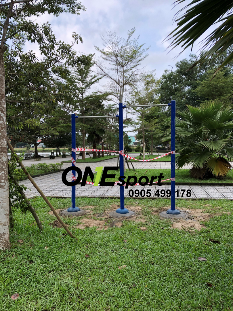 Thiết bị thể dục xà đơn 2 bậc ngoài trời