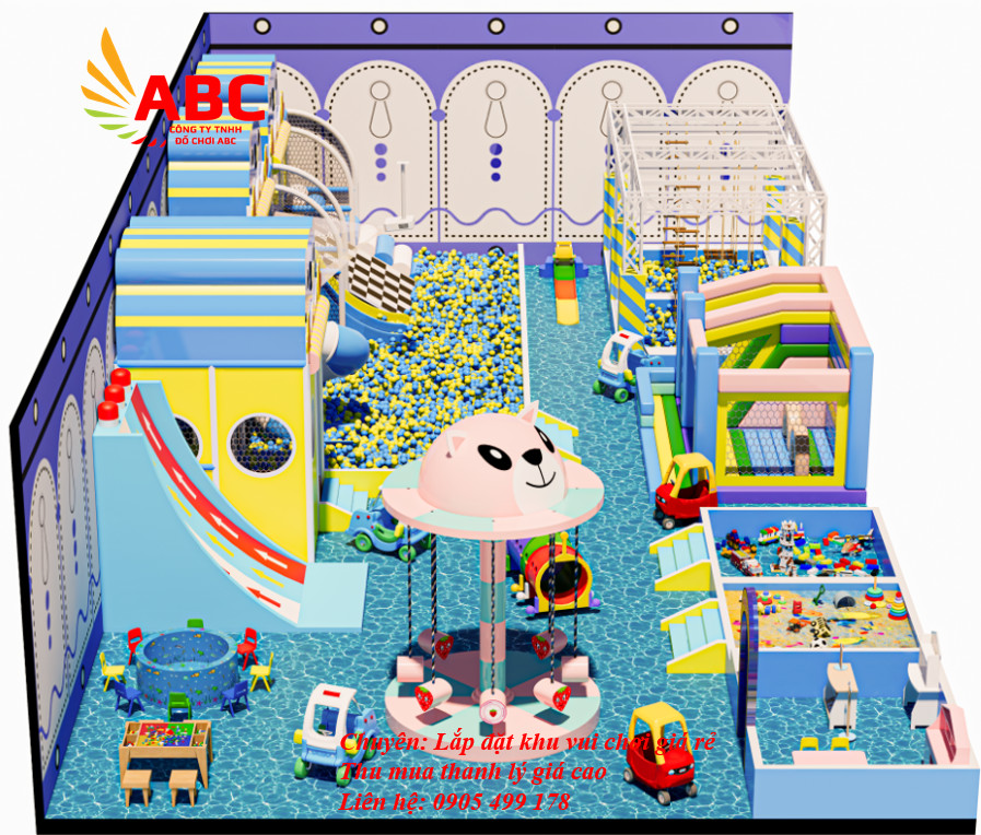 Thiết kế thi công nhà liên hoàn trẻ em