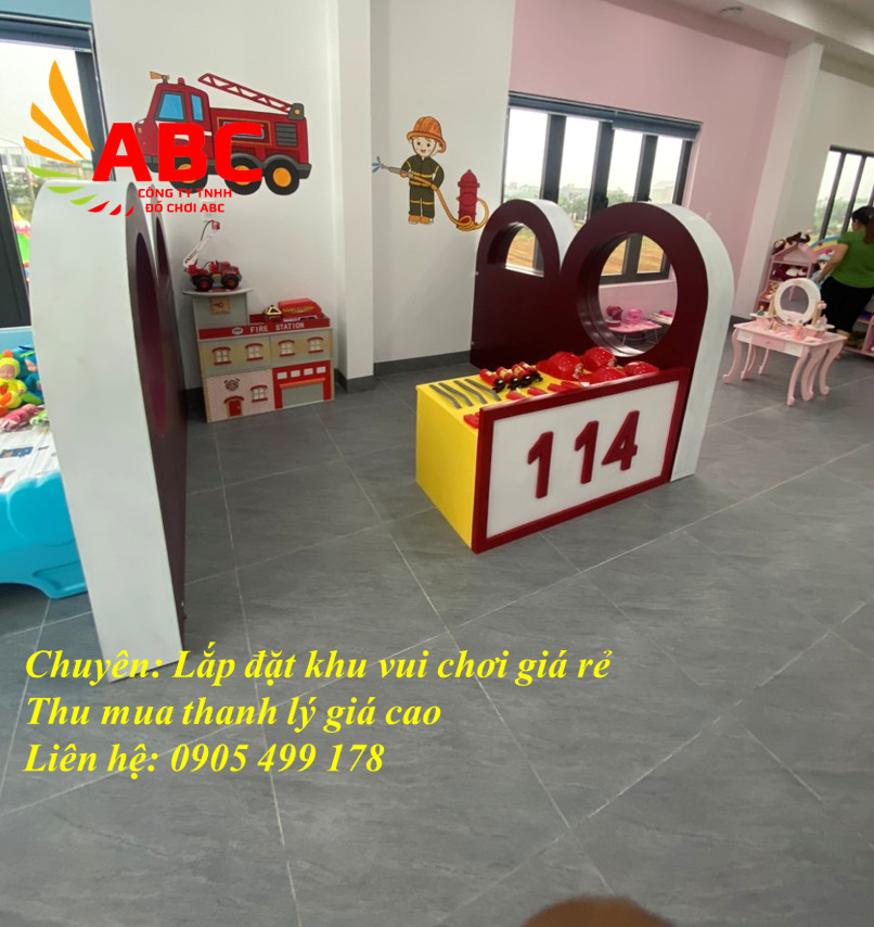 Khu vui chơi hướng nghiệp cho bé mầm non
