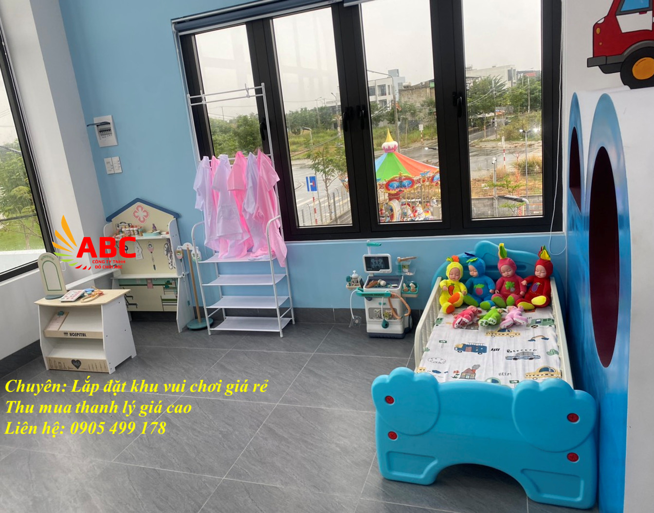 Mô hình khu vui chơi hướng nghiệp