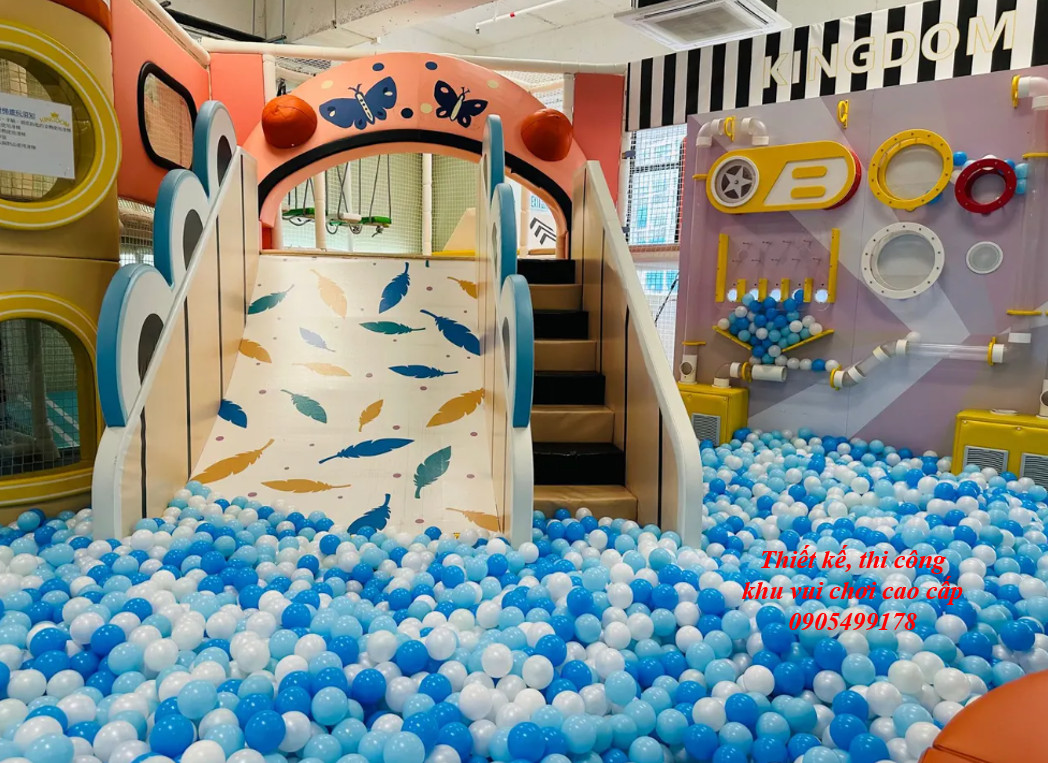 Làm khu vui chơi trẻ em cao cấp cho Trung tâm thương mại