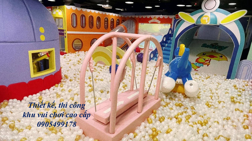 Thiết kế khu vui chơi nhà liên hoàn cao cấp hiện đại