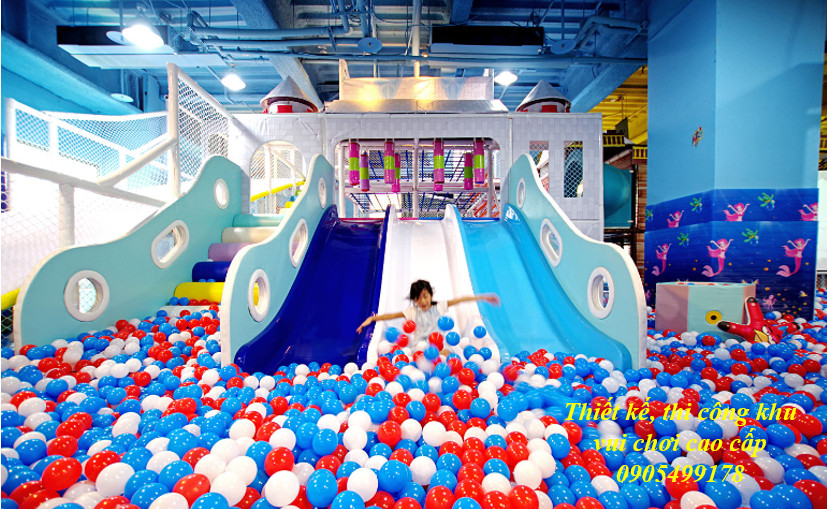 Thiết kế khu vui chơi hiện đại năm 2023