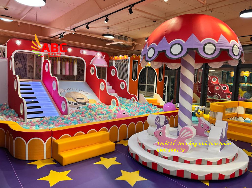 Thi công trọn gói khu vui chơi trong nhà