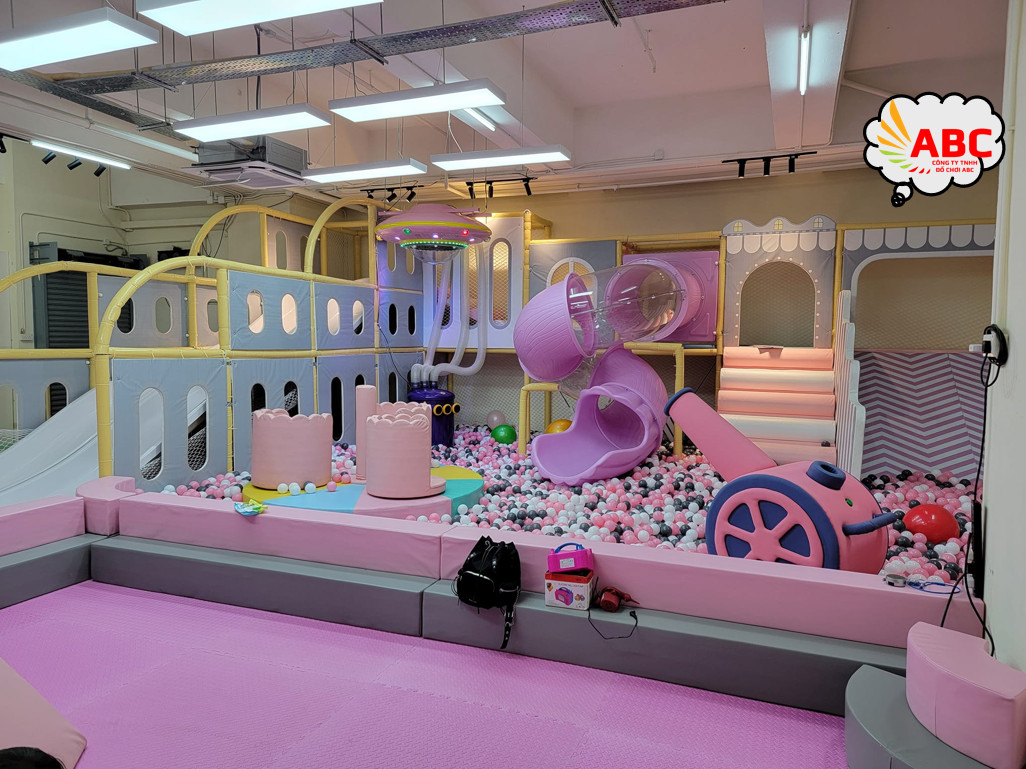 THIẾT KẾ KHU VUI CHƠI TRONG NHÀ CHO BÉ
