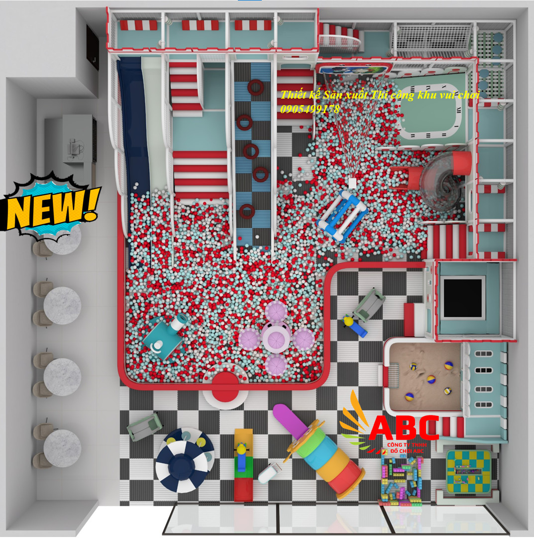 KINH DOANH KHU VUI CHƠI TRẺ EM KẾT HỢP CỬA HÀNG BỈM SỮA