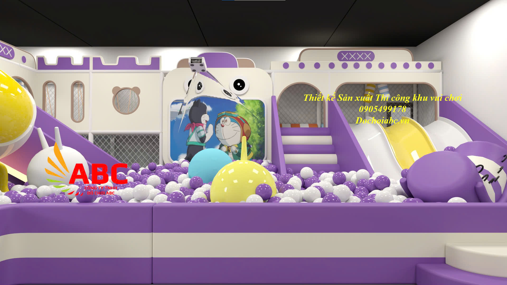LÀM KHU VUI CHƠI TRẺ EM TRONG NHÀ HIỆN ĐẠI
