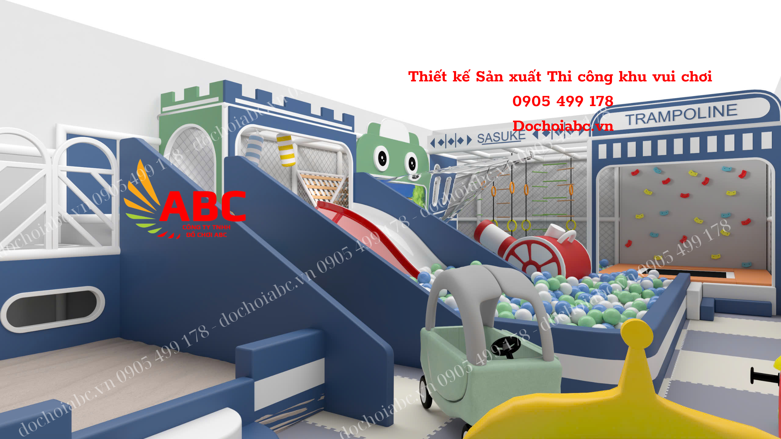 THIẾT KẾ KHU VUI CHƠI TRẺ EM CHO RESORT, KHÁCH SẠN TẠI VŨNG TÀU