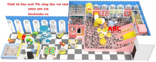 THIẾT KẾ KHU VUI CHƠI TRẺ EM CHẤT LƯỢNG CAO