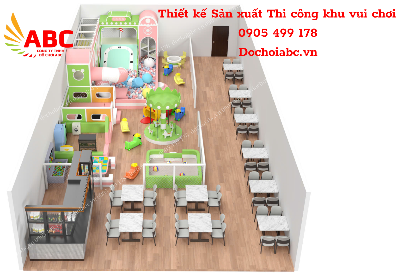 Tư vấn thiết kế khu vui chơi trẻ em trong nhà - mang đến không gian vui chơi và phát triển toàn diện cho bé