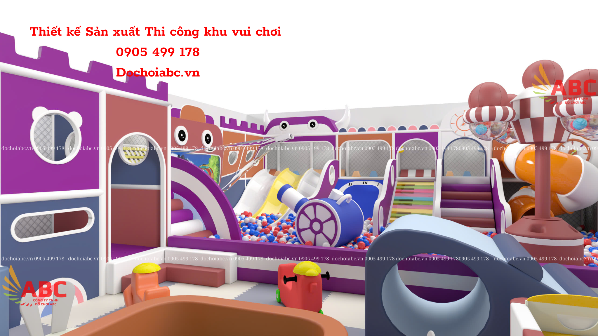 Tư vấn thiết kế khu vui chơi trẻ em trong nhà - không gian vui chơi an toàn sáng tạo