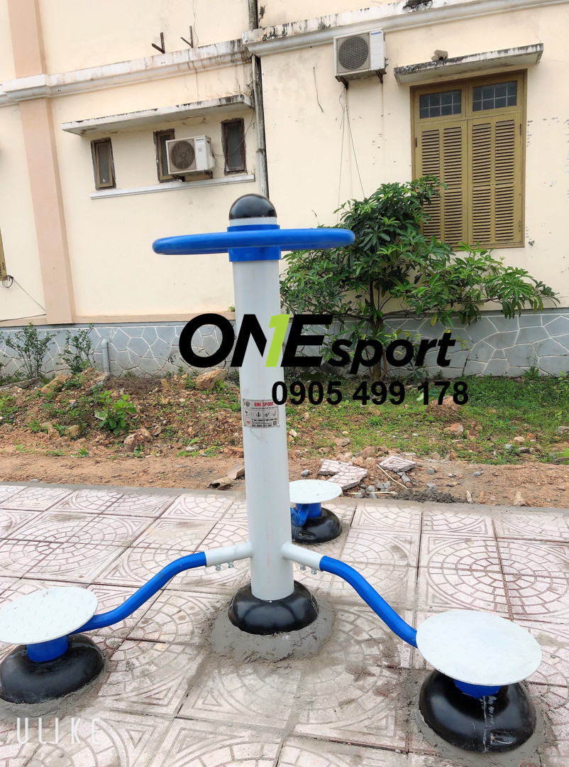 Thiết bị thể dục xoay eo 3 hướng ngoài trời