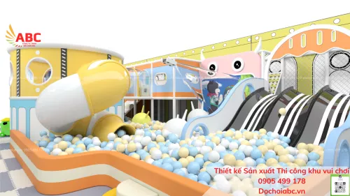 Tư vấn lắp đặt khu vui chơi trẻ em trong nhà hiện đại