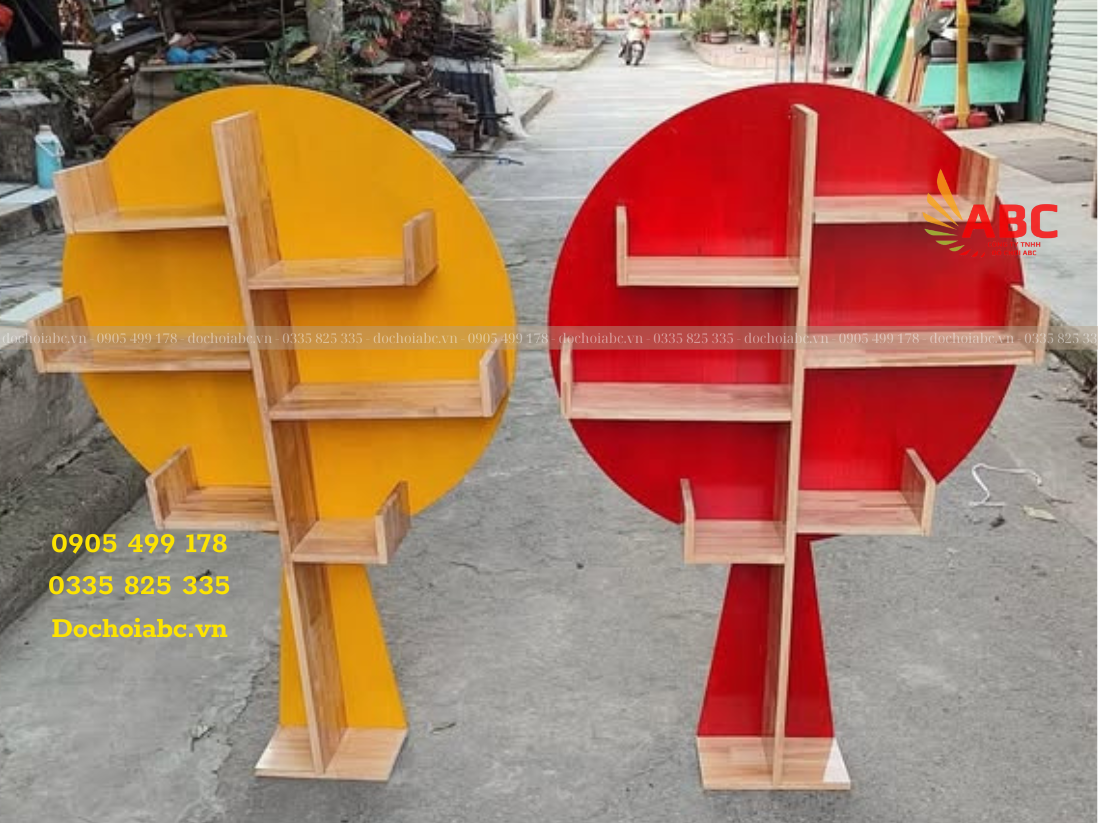 KỆ GỖ MẦM NON - GIẢI PHÁP AN TOÀN VÀ HIỆU QUẢ CHO BÉ