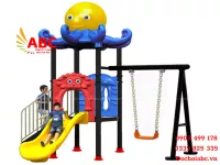 Cầu trượt liên hoàn xích đu