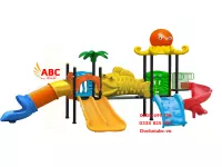 Bộ 2 khối cá vàng - ống trượt thẳng