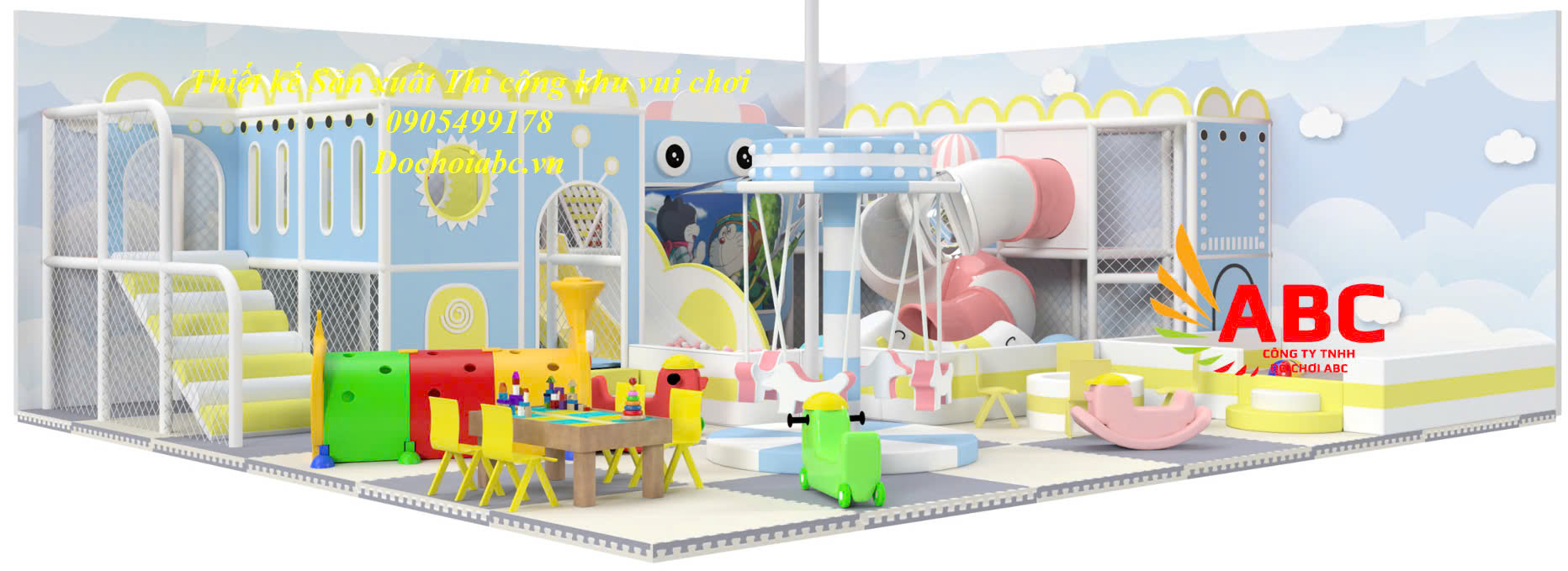 GỢI Ý LÀM KHU VUI CHƠI TRẺ EM TRONG NHÀ – BÍ MẬT GIÚP QUÁN BẠN ĐÔNG KHÁCH MỖI NGÀY