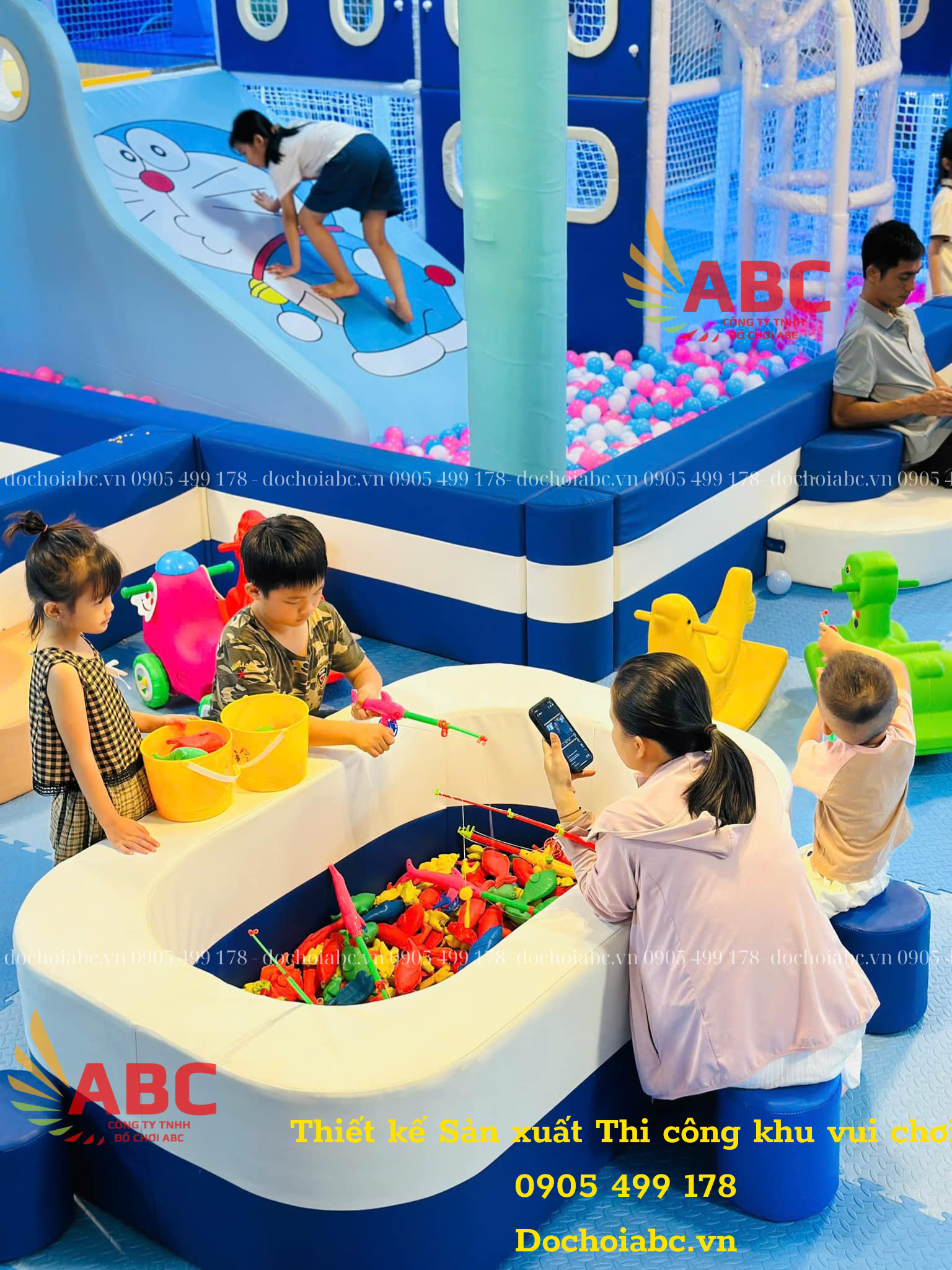 TƯ VẤN THIẾT KẾ - THI CÔNG KHU VUI CHƠI TRẺ EM TRONG NHÀ TRỌN GÓI