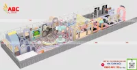 Mẫu thiết kế khu vui chơi trẻ em 200m2 hiện đại
