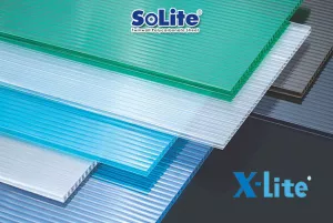 Tấm lợp lấy sáng rỗng ruột Solite và X-Lite