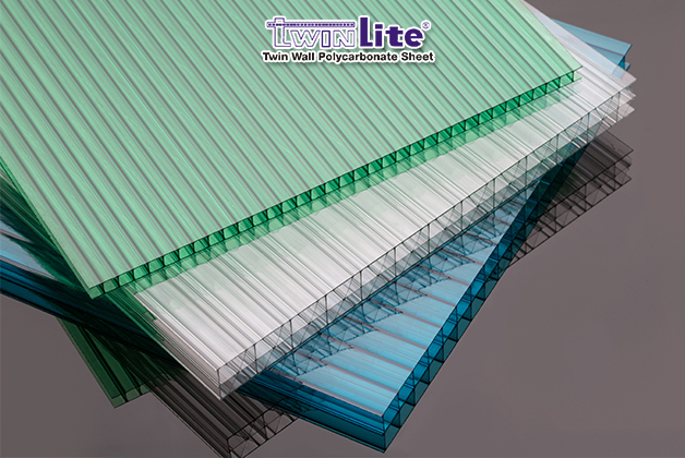 Tấm lợp lấy sáng Polycarbonate rỗng ruột Twinlite