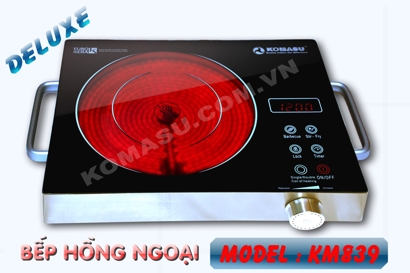 BẾP HÔNG NGOẠI KM839 Elengant