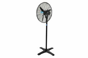 Quạt cây đứng  lồng sơn đen  túp lăng đĩa Model KM650.S, Model KM750.S