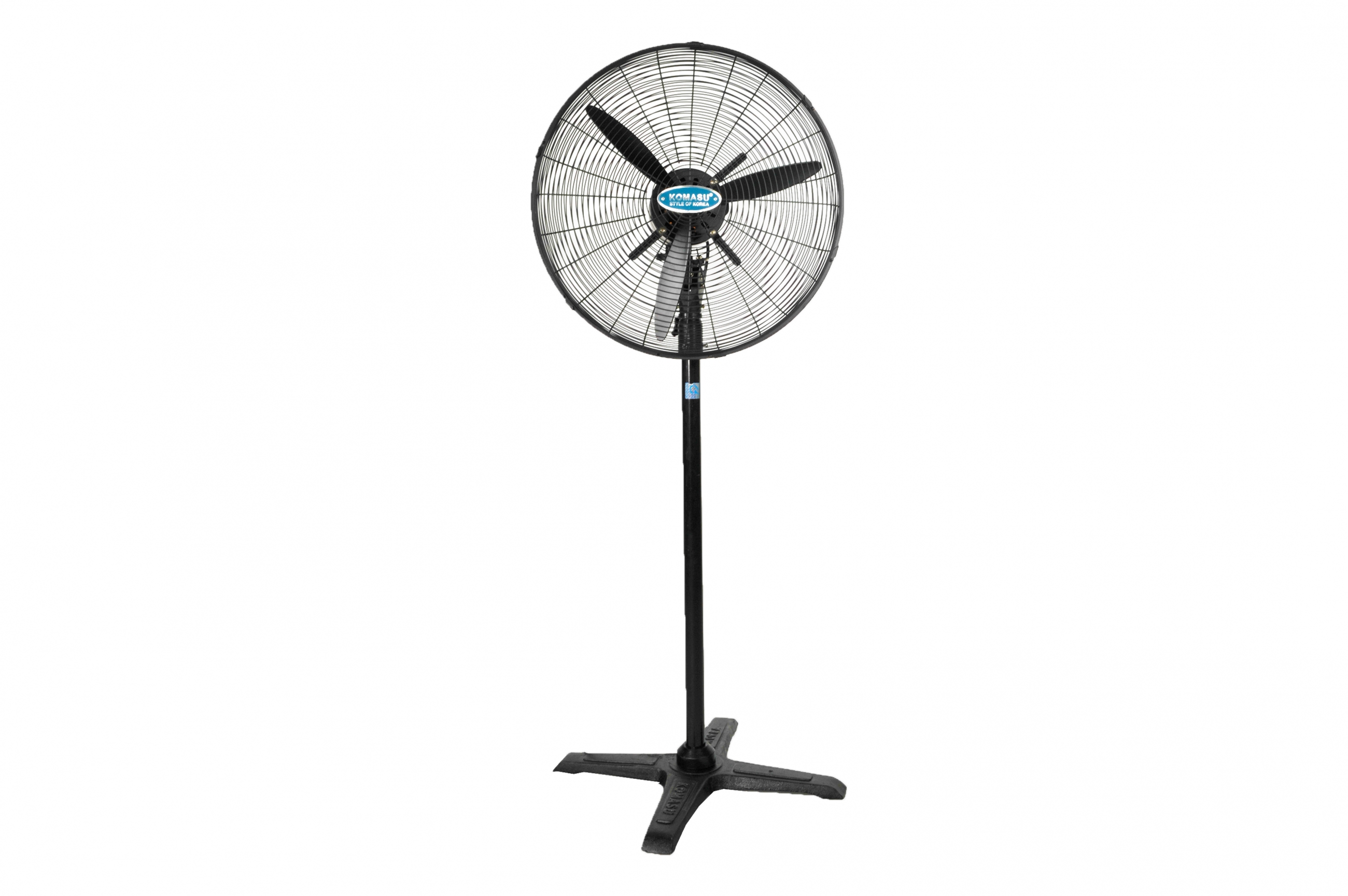 Quạt cây đứng  lồng sơn đen  túp lăng đĩa Model KM650.S, Model KM750.S