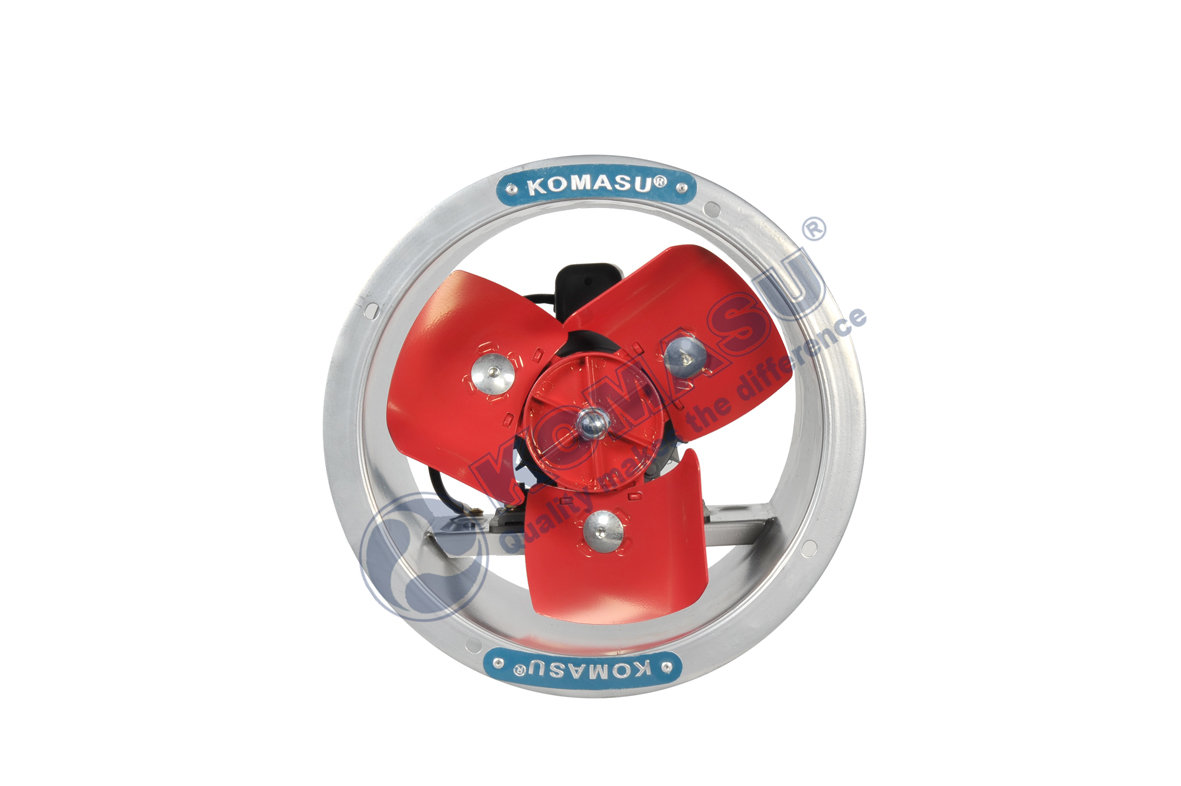 Quạt thông gió công nghiệp mô tơ khía KM25-T