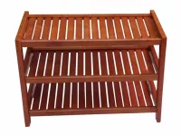 KỆ GIÀY 3 TẦNG RỘNG 45CM BẰNG GỖ (VÀNG CÁNH GIÁN)