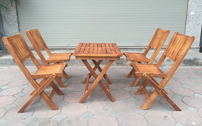 Bo ban ghe cafe go keo-850k