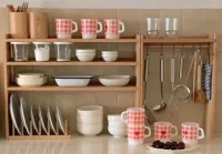 Set bộ kệ để gia vị bằng gỗ