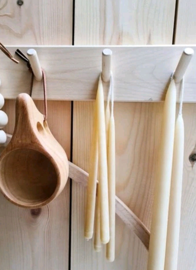 Móc treo quần áo găn tường 30cm, móc áo deco gắn tường 3 chấu