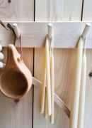 Móc treo quần áo găn tường 30cm, móc áo deco gắn tường 3 chấu