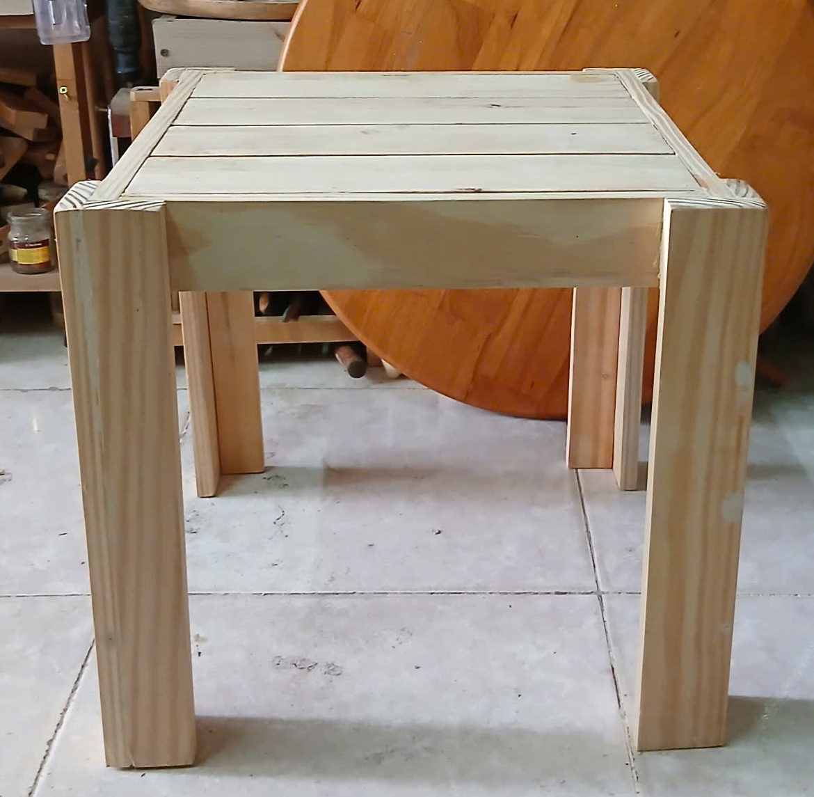 Đôn vuông cao 40cm, ghế gỗ size lớn, ghế gỗ vuông cao 40cm