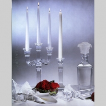 Chân nến pha lê Versace Medusa