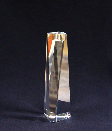 Chân nến pha lê Surface, H23cm