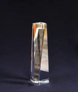 Chân nến pha lê Surface, H23cm