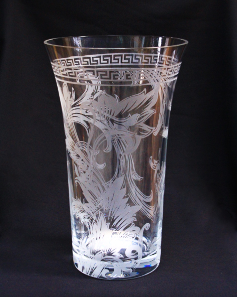 Lọ hoa Versace Arabesque Crystal, H33cm