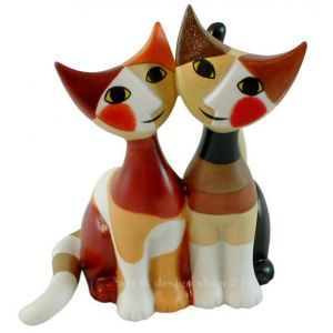 Mèo Micio & Micia, H9cm