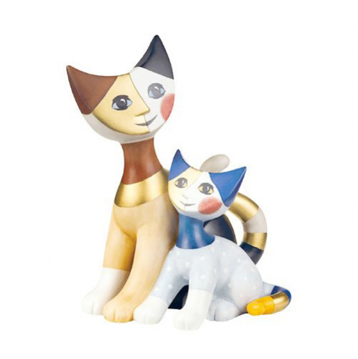 Mèo La Mamma, H15cm