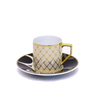 Bộ 6 đĩa, tách Espresso Francis, 0,07l