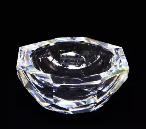 Bát hoa pha lê Surface, D24cm